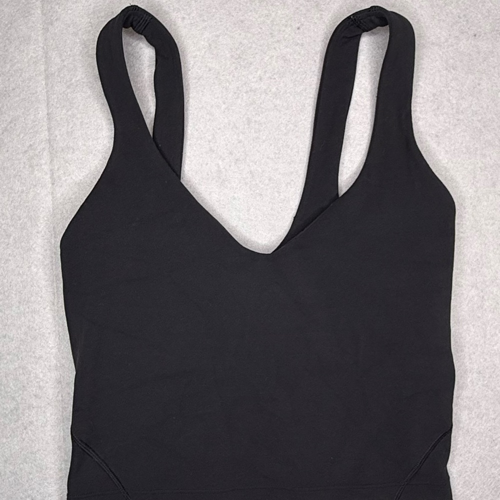 Lululemon Align V-Neck Tank Top Black Size 0